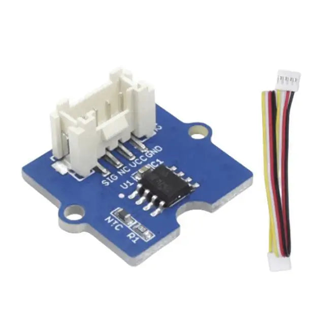 Grove temperature sensor module compatible with Arduino. Raspberry Pi NTC thermistor temperature sensor